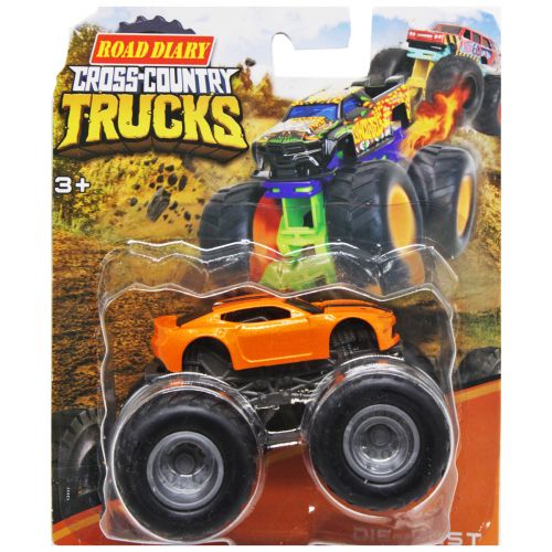 Машинка "Cross Country Trucks", помаранчевий  мініатюра фото 1