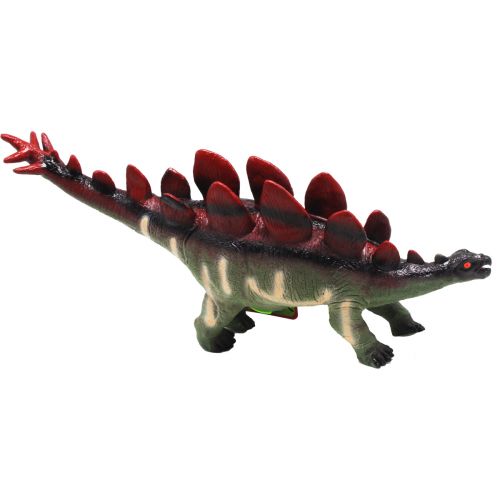 Динозавр гумовий чорний фото