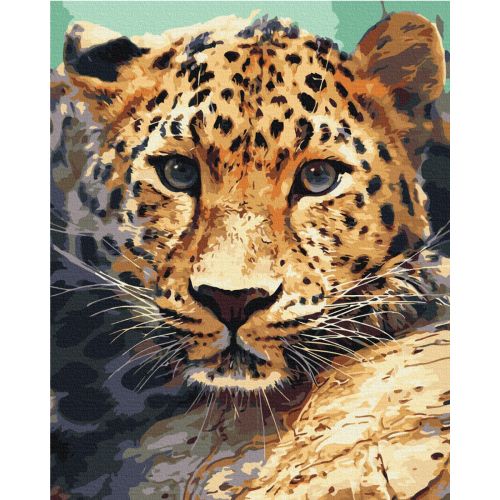 Картина за номерами "Портрет леопарда" ★★★ фото
