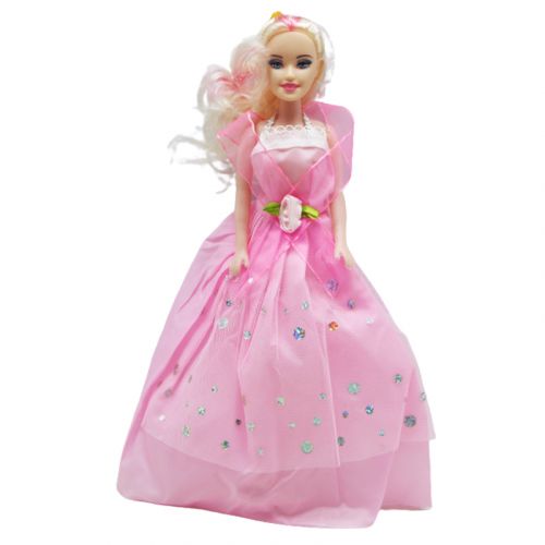 Кукла в бальном платье, нежно-розовый фото