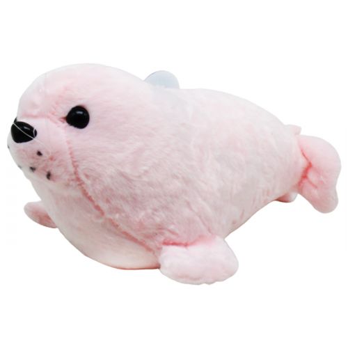 М'яка іграшка "Тюлень", рожевий фото