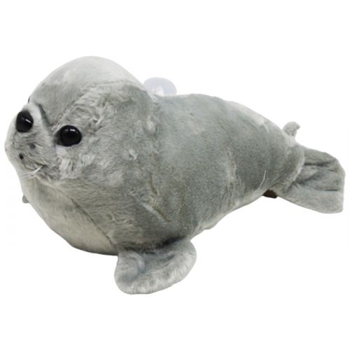 М'яка іграшка "Тюлень", сірий фото