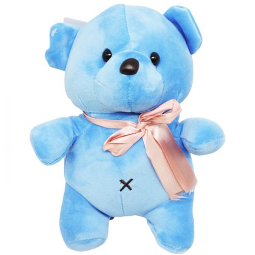 М`яка іграшка ведмедик блакитний фото