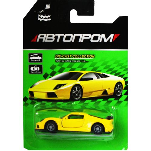 Машина металева Lotus жовта картинка Машина металева Lotus жовта фото