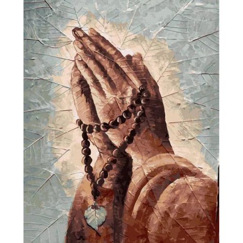 Картина по номерам "Молитва" фото