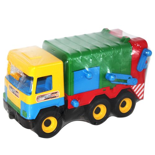 Сміттєвоз "Middle truck" жовто-зелений картинка Сміттєвоз "Middle truck" жовто-зелений фото