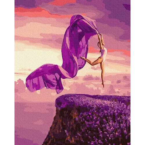 Картина по номерам "Фиолетовый мир" фото
