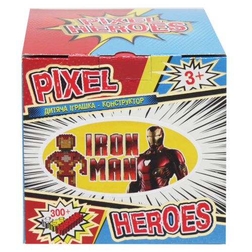 Конструктор "Pixel Heroes: Железный человек", 380 дет. фото