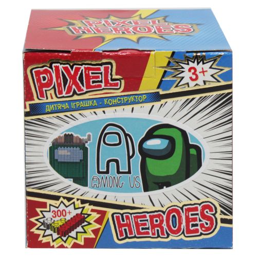 Конструктор "Pixel Heroes: Among Us", 370 дет. фото