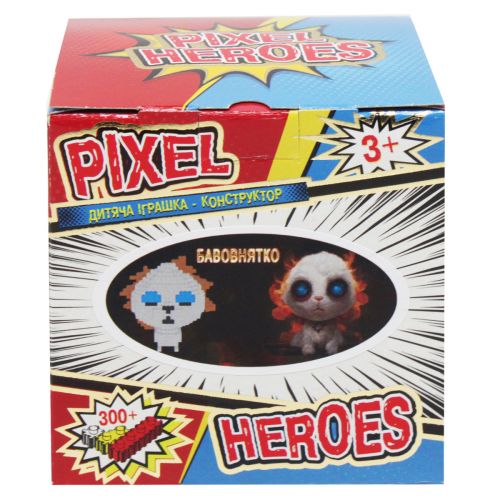 Конструктор "Pixel Heroes: Бавовнятко", 457 дет. фото
