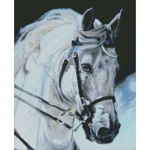 Алмазная мозаика "Гордый конь" фото