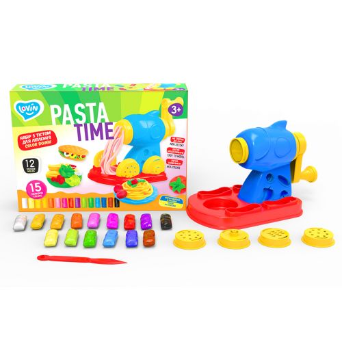 Набір тіста для ліплення Pasta Time (15 кольорів) фото