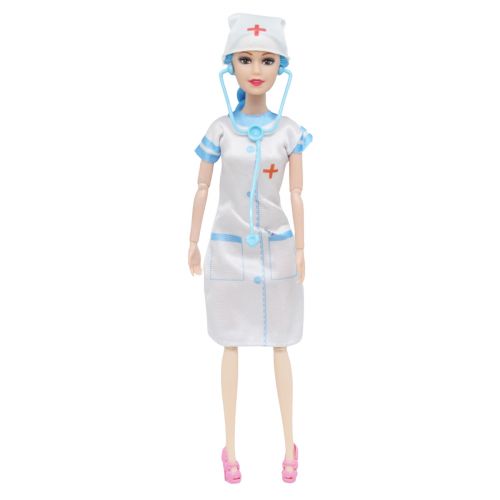 Лялька "Медсестра" у бірюзовому фото