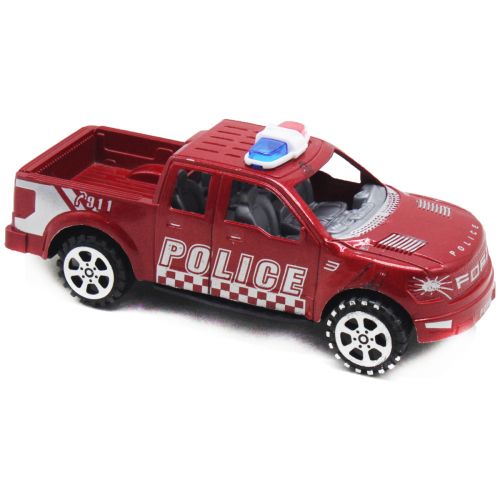 Машинка полицейская инерционная (3 цвета) фото