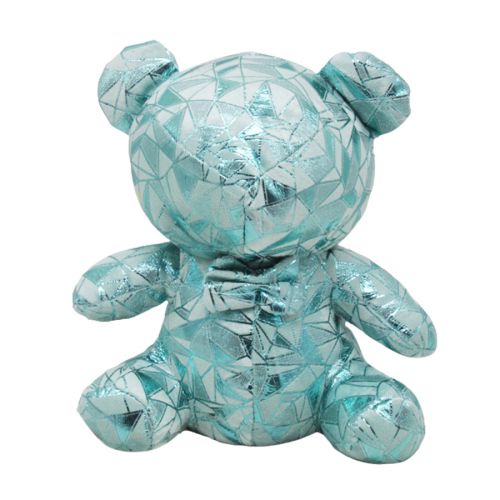 М'яка іграшка "Ведмедик Ларі", бірюзовий фото