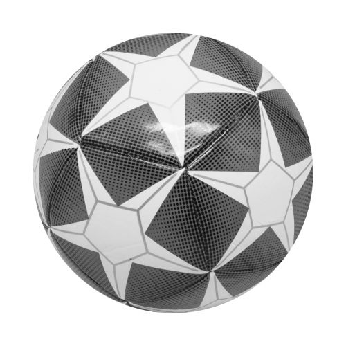 М'яч футбольний чорний фото