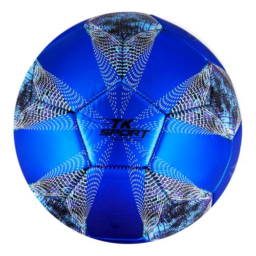 Мяч футбольний №5, синий фото