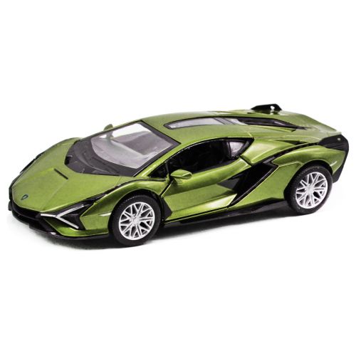 Машинка Kinsmart "Lamborghini Sian 5", зеленый фото