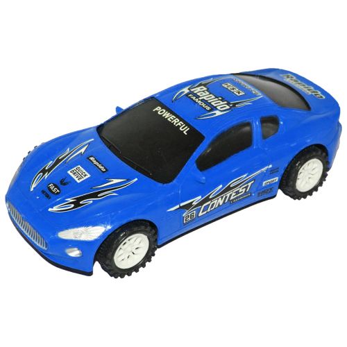 Машинка "Спорткар", синяя фото