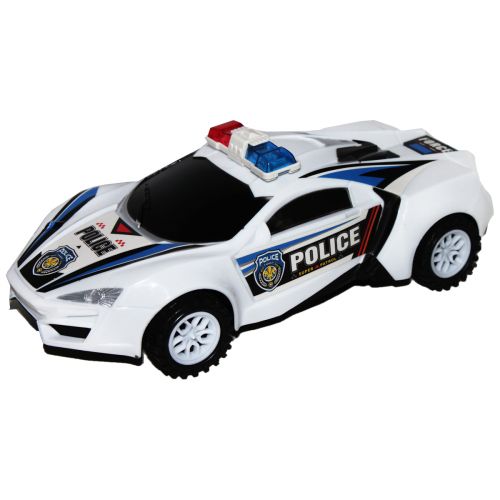 Машинка инерционная "Полиция", белая фото