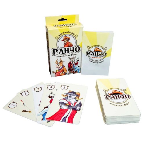 Карточная игра "Ранчо" (укр) фото