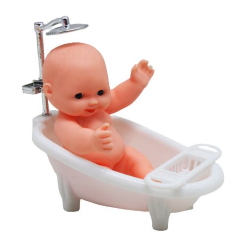 Игровой набор "Пупс в ванночке" с аксессуарами фото