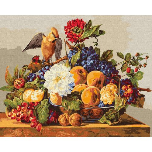 Картина за номерами "Обід омелюха" ★★★★  мініатюра фото 1