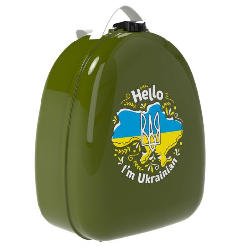 Рюкзак пластиковий "Патріот", зелений фото