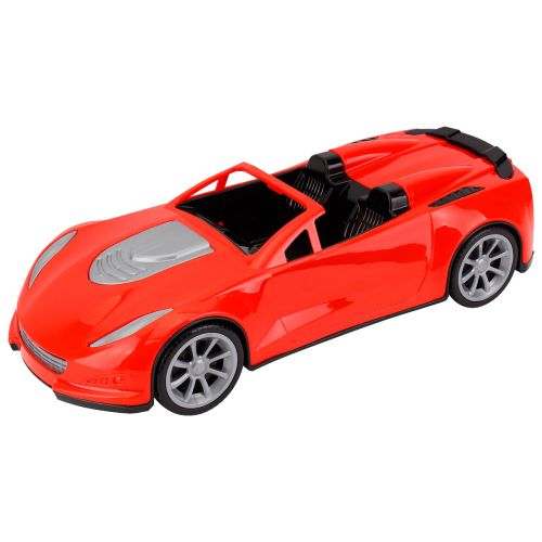 Машинка "Кабриолет", красный фото