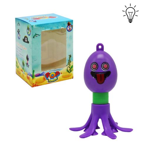 Іграшка-антистрес "Поп туб Восьминіг", фіолетовий фото
