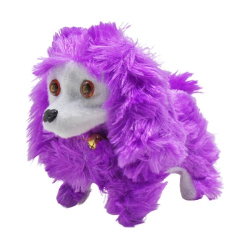 Собачка интерактивна, фіолетова фото
