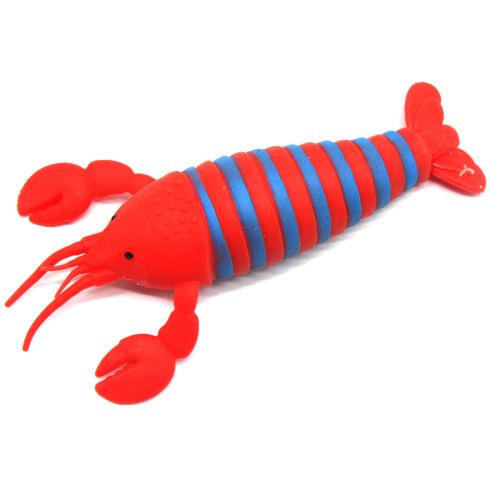 Іграшка-антистрес "Омар", червоний із синім фото