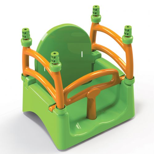 Іграшка для дітей "Гойдалка" 3 в 1 (зелена) фото