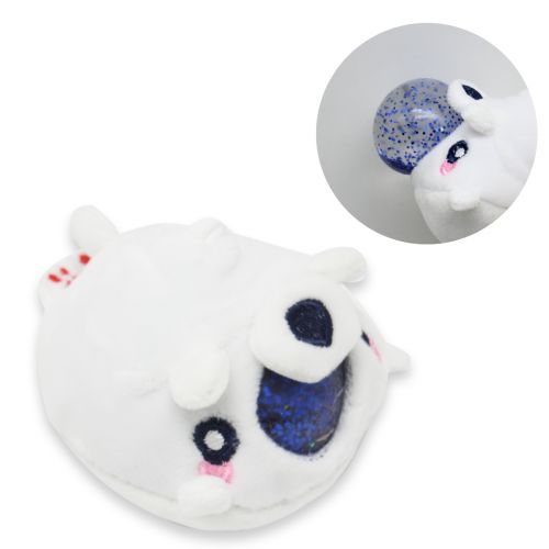 Плюшевая игрушка-антистресс "Белый морской котик" фото