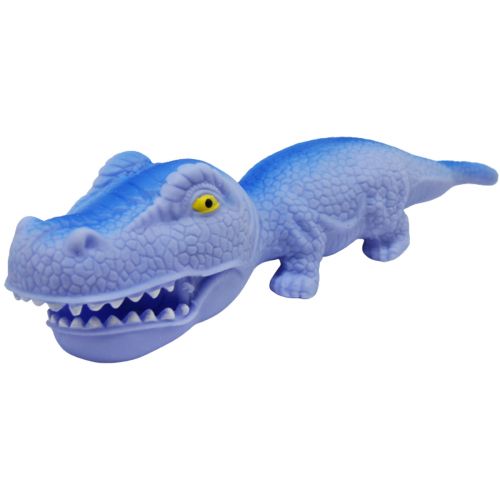 Игрушка-тянучка "Крокодил", синій фото