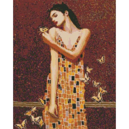 Алмазна мозаїка "В обіймах метеликів" фото