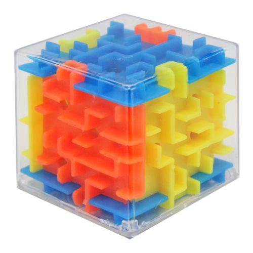 3D головоломка "Кубик Лабиринт" 4х4 см фото