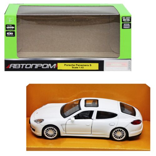 Машинка металева "Автопром: Porsche", білий  мініатюра фото 1 Машинка металева "Автопром: Porsche", білий  мініатюра фото 1