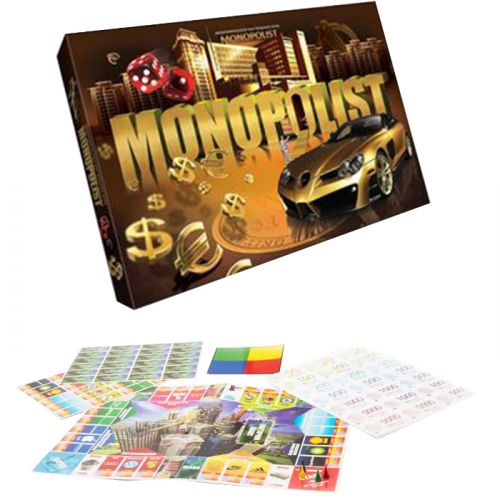 Економічна настільна гра "Monopolist" (укр) картинка Економічна настільна гра "Monopolist" (укр) фото