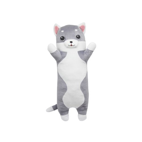 Іграшка-обіймашка "Сірий котик", 50 см фото