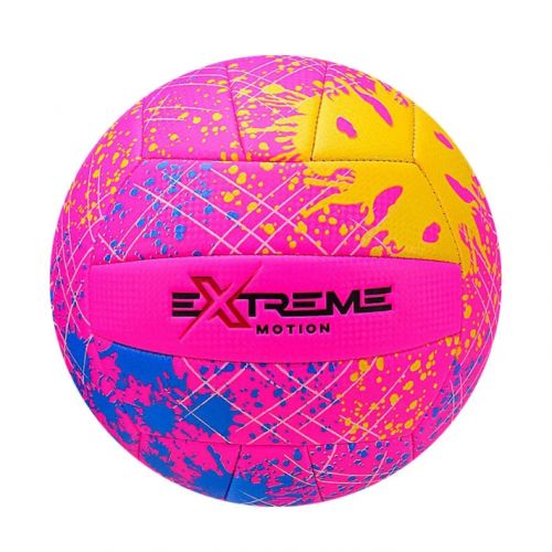 М`яч волейбольний "Extreme Motion", рожевий  мініатюра фото 1