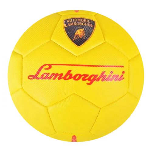 Мяч футбольный №5 "Lamborghini", желтый фото
