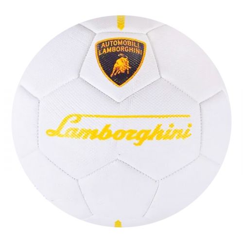 Мяч футбольный №5 "Lamborghini", белый фото