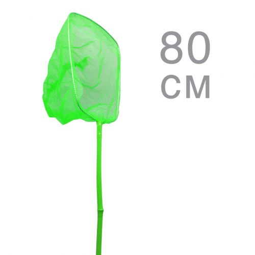 Сачок бамбуковий прямокутний, зелений (80 см) фото