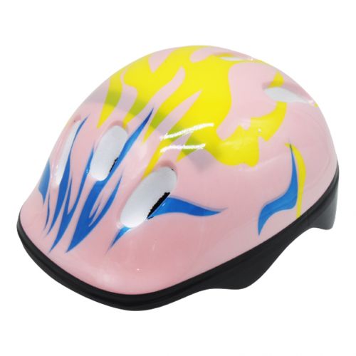 Защитный детский шлем для спорта, розовый фото