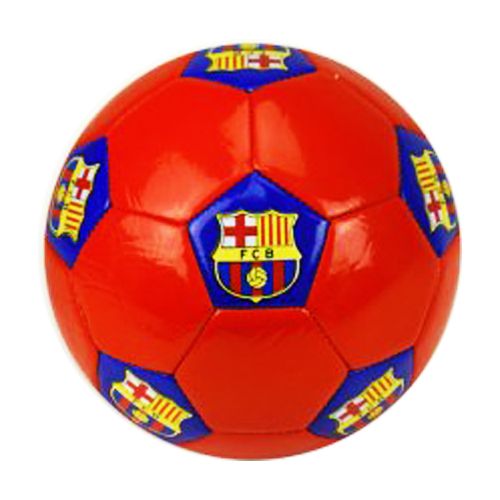 М`яч футбольний №3 "Барселона", червоний фото