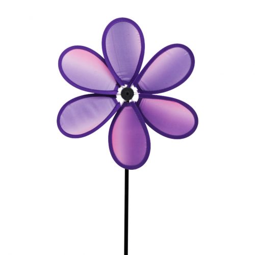 Ветрячок детский "Цветочек", фиолетовый фото