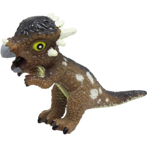 Іграшка-пищалка гумова "Динозавр", вид 1 фото