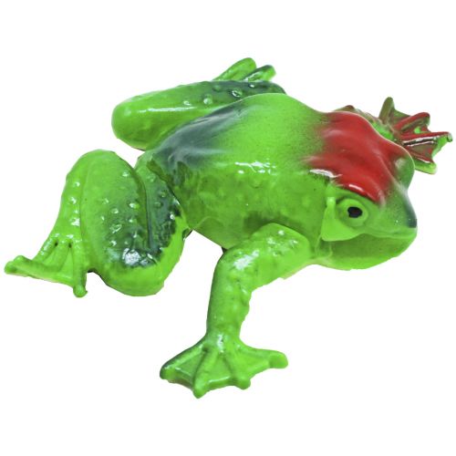 Игрушка-антистресс резиновая "Жабка", зеленая фото