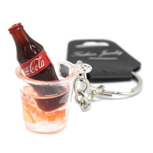Брелок "Кока кола в ведерке со льдом" фото
